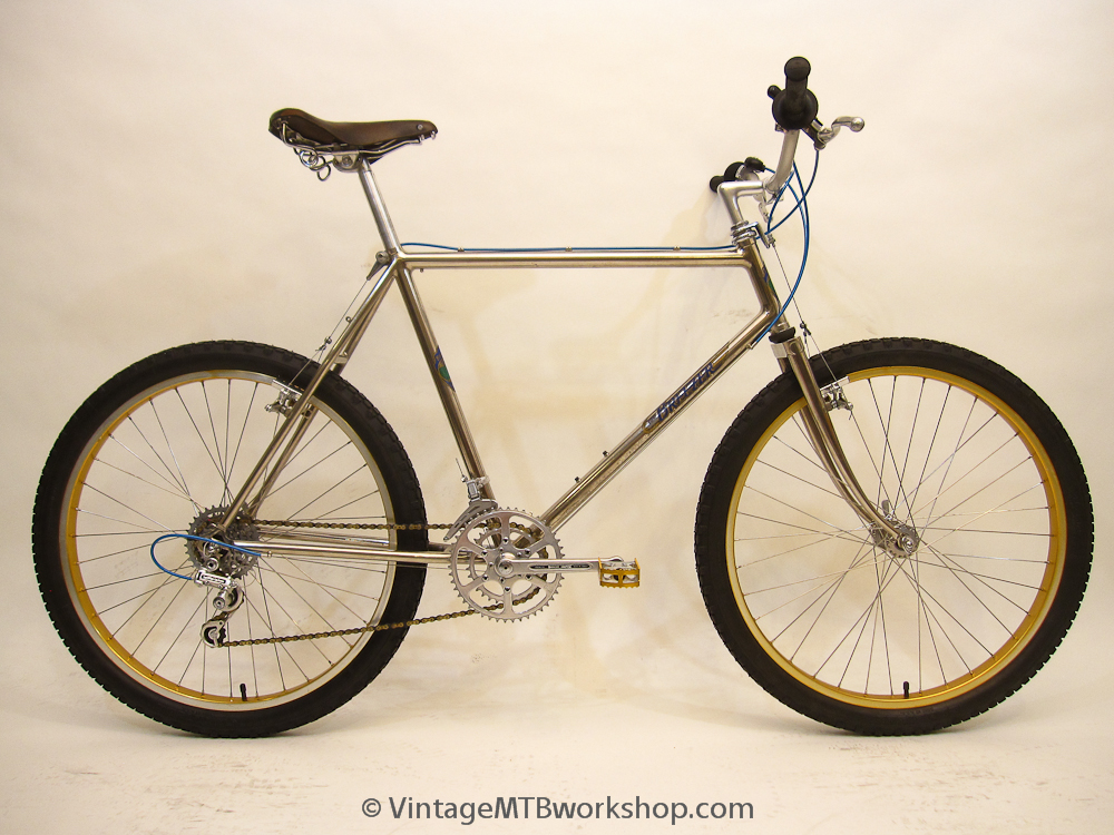 vintage mountain bike frame