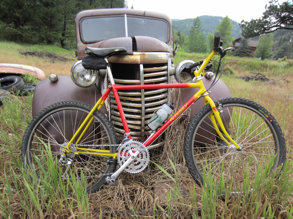 retro mountain bike build